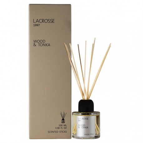 Диффузор ароматический lacrosse, wood&tonka, 100 мл