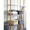 Корзина для белья neat low, 40x33x20 см, молочная