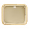 Корзина для белья neat low, 40x33x20 см, молочная