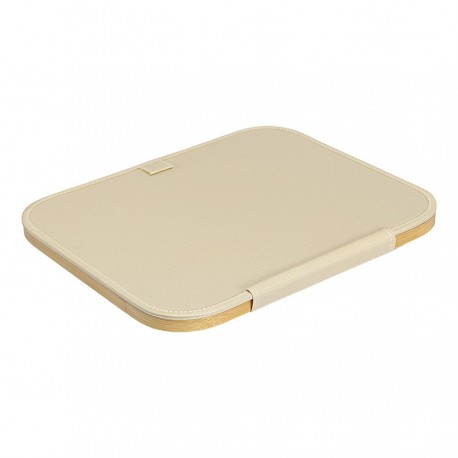 Корзина для белья neat low, 40x33x20 см, молочная