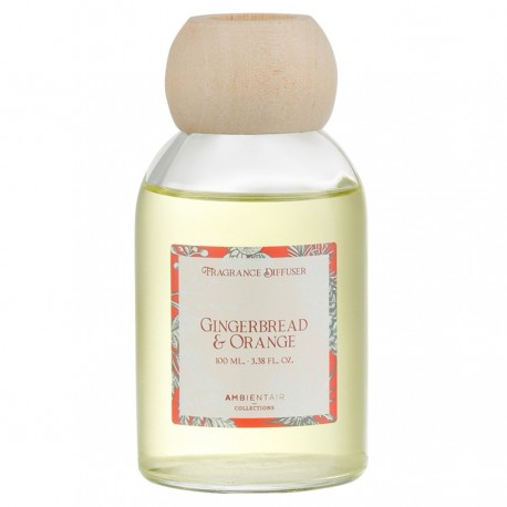 Диффузор ароматический gifting, gingerbread&orange, 100 мл