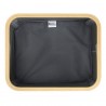 Корзина для белья neat low, 40x33x20 см, серая