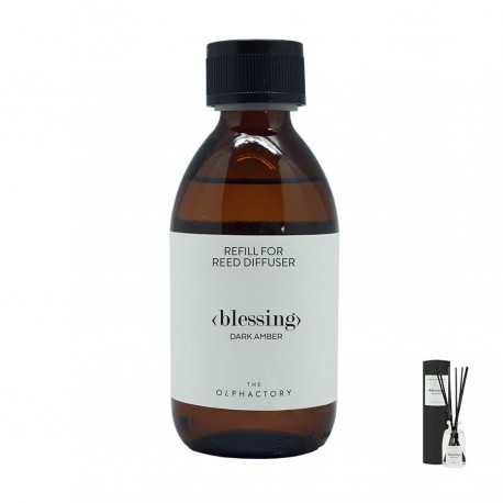 Наполнитель для диффузора the olphactory, blessing, dark amber, 250 мл