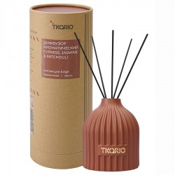 Диффузор ароматический cypress, jasmine & patchouli из коллекции edge, 200 мл, терракотовый