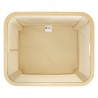 Корзина для белья neat mid, 40x33x43 см, молочная