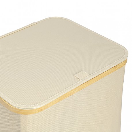 Корзина для белья neat mid, 40x33x43 см, молочная