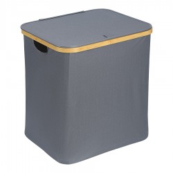 Корзина для белья neat mid, 40x33x43 см, серая