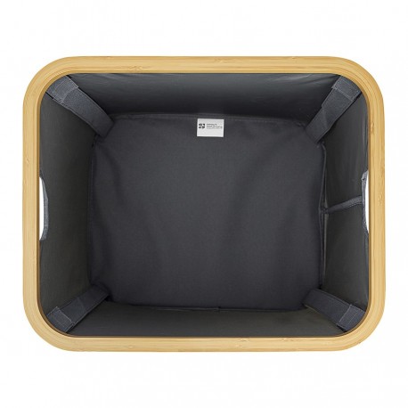 Корзина для белья neat mid, 40x33x43 см, серая