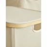 Корзина для белья neat tall, 41х35х74 см, молочная