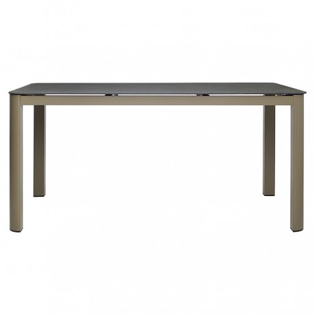 Стол обеденный leif, 160х90 см, серо-бежевый