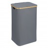 Корзина для белья neat tall, 41х35х74 см, серая