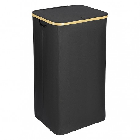 Корзина для белья neat tall, 41х35х74 см, черная