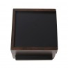 Шкатулка stowit mini, черная/орех