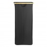 Корзина для белья neat tall, 41х35х74 см, черная
