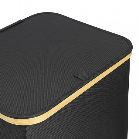 Корзина для белья neat tall, 41х35х74 см, черная