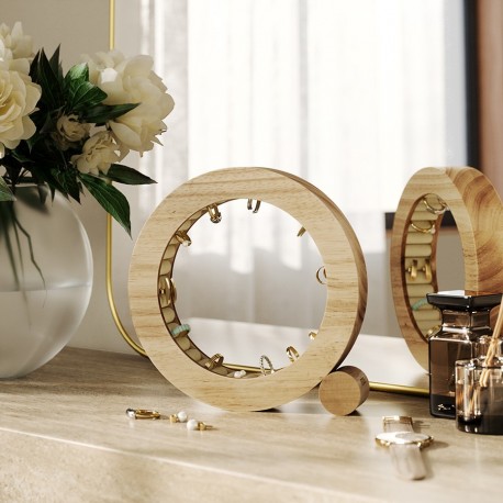 Органайзер для украшений ferris, D19 см, натуральное дерево