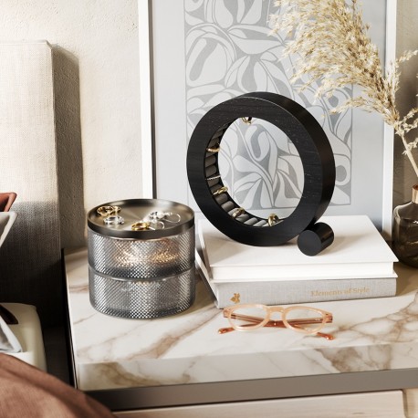 Органайзер для украшений ferris, D19 см, черный