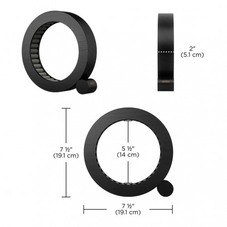 Органайзер для украшений ferris, D19 см, черный