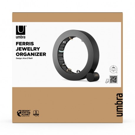 Органайзер для украшений ferris, D19 см, черный