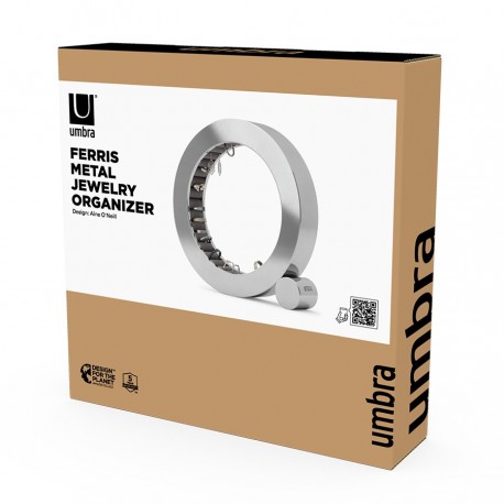 Органайзер для украшений ferris, D19 см, хром