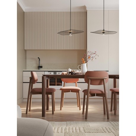 Светильник подвесной vinger, 53х11 см, черный