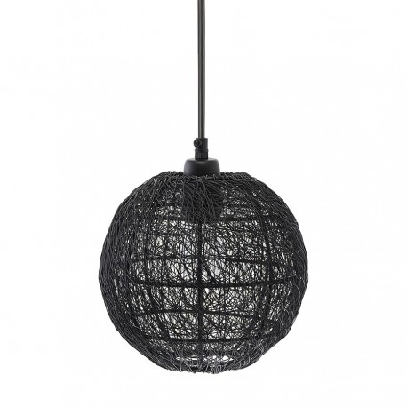 Светильник подвесной vinger, D20х22 см, черный