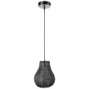 Светильник подвесной vinger, D27х35 см, черный