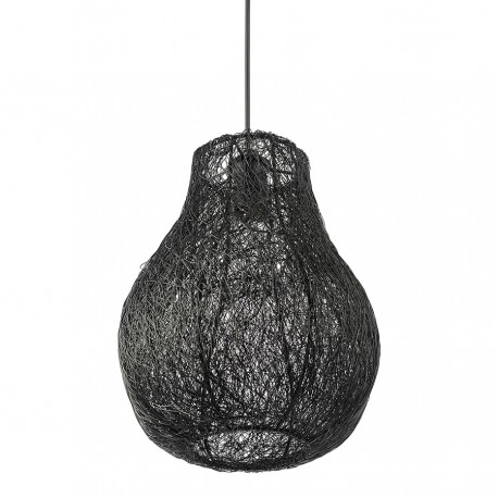 Светильник подвесной vinger, D27х35 см, черный