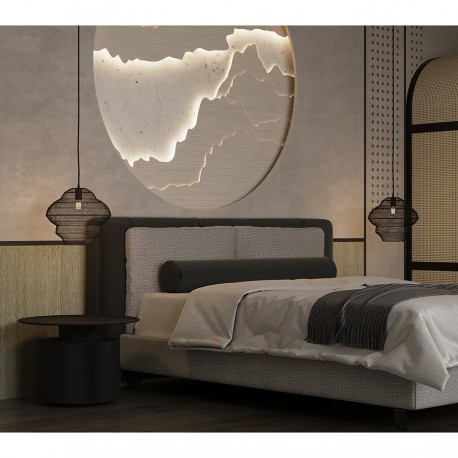 Светильник подвесной vinger, D34х35 см, темно-серый