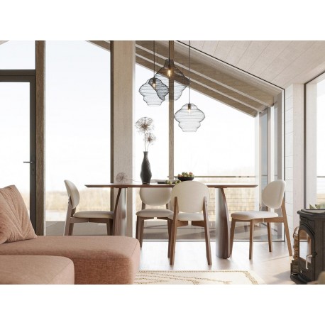 Светильник подвесной vinger, D34х35 см, темно-серый