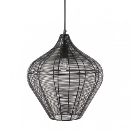 Светильник подвесной vinger, D36х40 см, черный