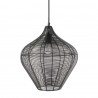 Светильник подвесной vinger, D36х40 см, черный