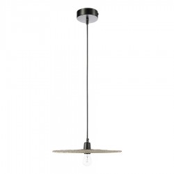 Светильник подвесной vinger, D42х8 см, бежевый