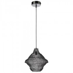 Светильник подвесной vinger, D45х50 см, темно-серый