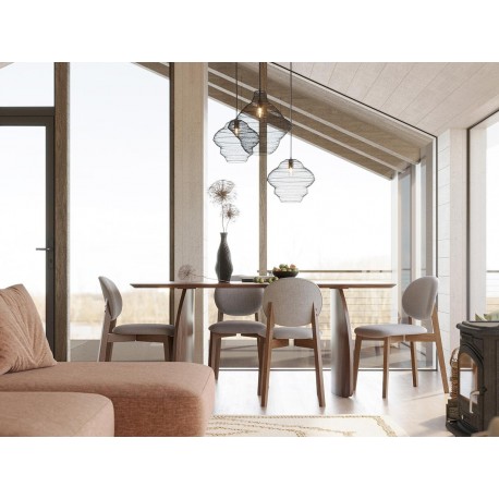 Светильник подвесной vinger, D45х50 см, темно-серый