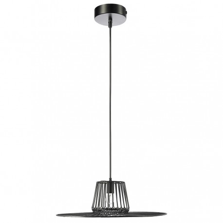 Светильник подвесной vinger, D60,5х18 см, черный
