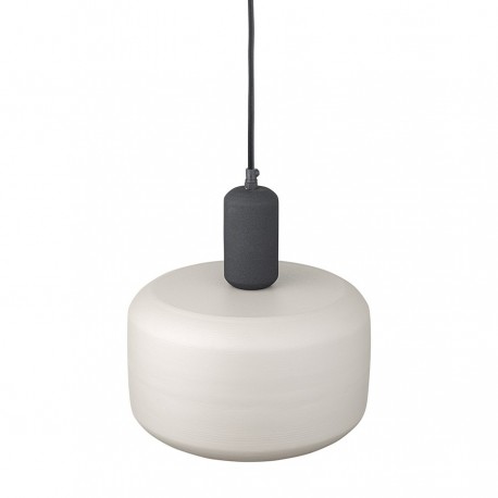 Светильник подвесной juko, D28х32 см, черный/бежевый