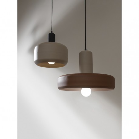 Светильник подвесной juko, D28х32 см, вишневый