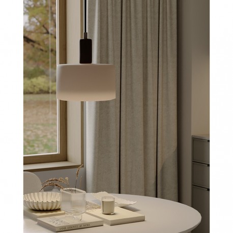 Светильник подвесной juko, D28х32 см, вишневый