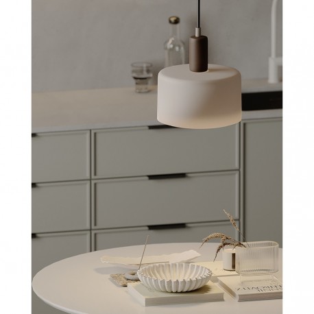 Светильник подвесной juko, D28х32 см, вишневый