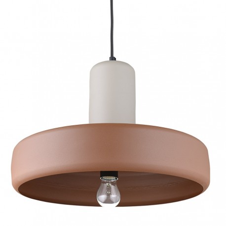 Светильник подвесной juko, D42х31 см, бежевый/коричневый
