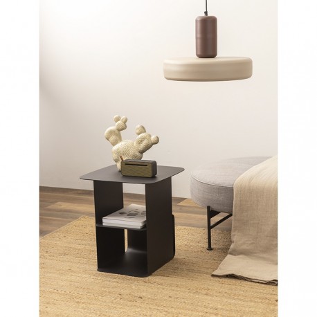 Светильник подвесной juko, D42х31 см, вишневый/бежевый