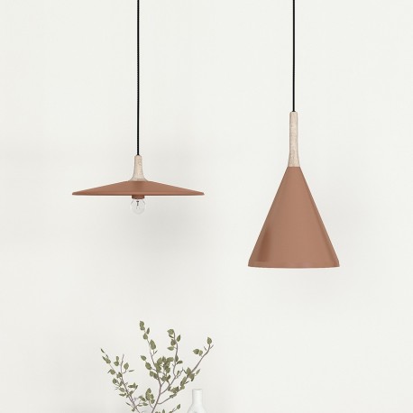 Светильник подвесной mango kart, D25х42 см, коричневый