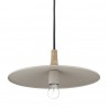 Светильник подвесной mango pyor, D29х26 см, бежевый
