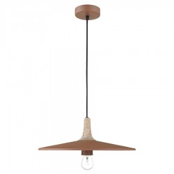 Светильник подвесной mango pyor, D29х26 см, коричневый