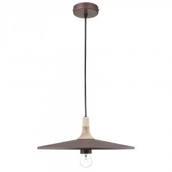 Светильник подвесной mango pyor, D40х13 см, сиреневый