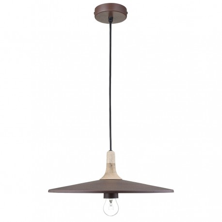 Светильник подвесной mango pyor, D40х13 см, сиреневый