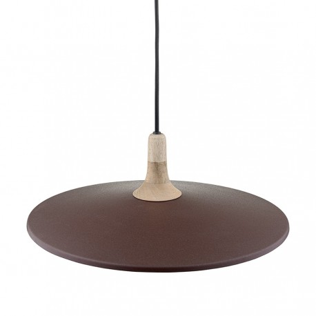 Светильник подвесной mango pyor, D40х13 см, сиреневый