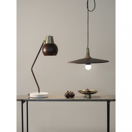 Светильник подвесной mango pyor, D40х13 см, сиреневый