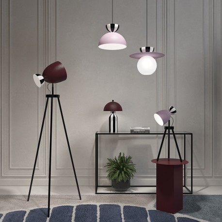 Светильник подвесной anniken, D31х24 см, лиловый